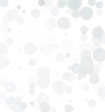 Kabarcıklar benzersiz gri beyaz parlak vektör arka plan