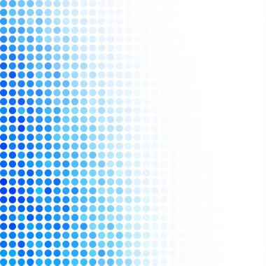 Mavi rastgele noktalar arka plan, yaratıcı tasarım şablonları