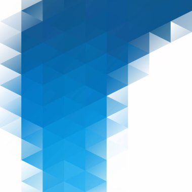 Mavi Izgara Mozaik Arkaplan, Yaratıcı Tasarım Şablonları