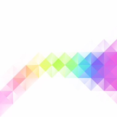 Renkli Izgara Mozaik Arkaplanı, Yaratıcı Tasarım Şablonları