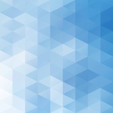 Mavi Izgara Mozaik Arkaplan, Yaratıcı Tasarım Şablonları