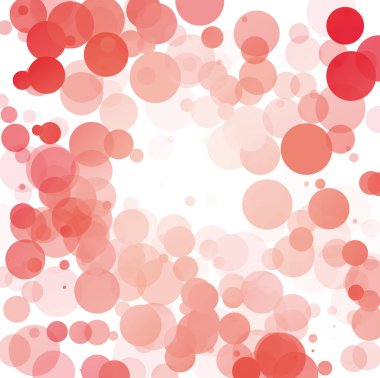 Kabarcıklar benzersiz turuncu parlak vektör arka plan