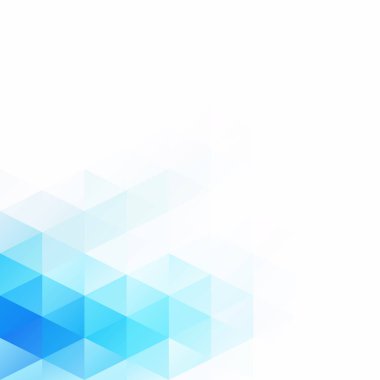 Mavi Izgara Mozaik Arkaplan, Yaratıcı Tasarım Şablonları