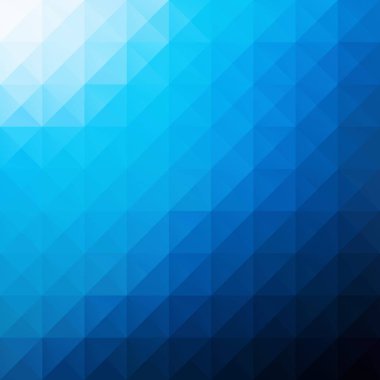 Mavi Izgara Mozaik Arkaplan, Yaratıcı Tasarım Şablonları