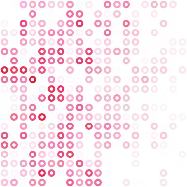 Kırmızı Donuts arka plan, yaratıcı tasarım şablonları