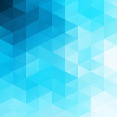 Mavi Izgara Mozaik Arkaplan, Yaratıcı Tasarım Şablonları