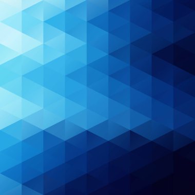 Mavi Izgara Mozaik Arkaplan, Yaratıcı Tasarım Şablonları