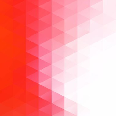 Kırmızı kılavuz Mozaik arka plan, yaratıcı tasarım şablonları