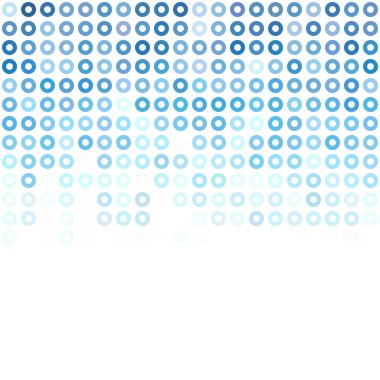 Mavi çörek arka plan, yaratıcı tasarım şablonları