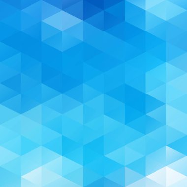 Mavi Izgara Mozaik Arkaplan, Yaratıcı Tasarım Şablonları