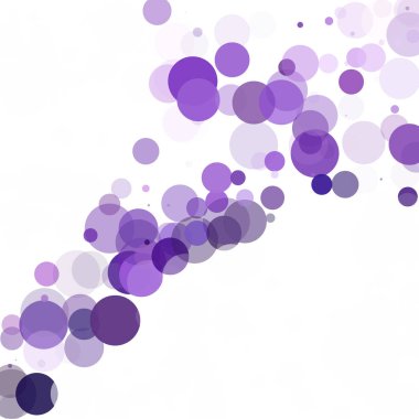 Kabarcıklar benzersiz mor parlak vektör arka plan