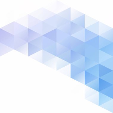 Mavi Izgara Mozaik Arkaplan, Yaratıcı Tasarım Şablonları