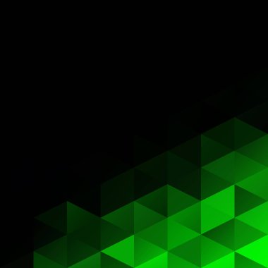 Yeşil Izgara Mozaik Arkaplan, Yaratıcı Tasarım Şablonları