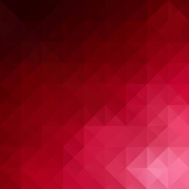 Kırmızı kılavuz Mozaik arka plan, yaratıcı tasarım şablonları