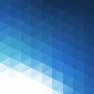 Mavi Izgara Mozaik Arkaplan, Yaratıcı Tasarım Şablonları