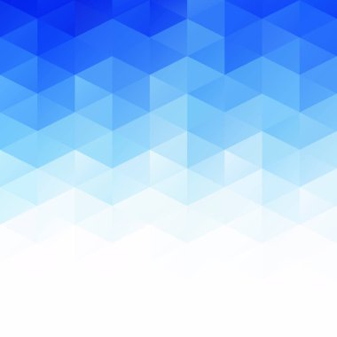 Mavi Izgara Mozaik Arkaplan, Yaratıcı Tasarım Şablonları