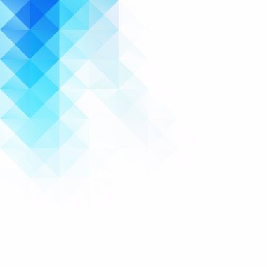 Mavi Izgara Mozaik Arkaplan, Yaratıcı Tasarım Şablonları