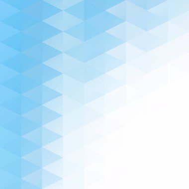 Mavi Izgara Mozaik Arkaplan, Yaratıcı Tasarım Şablonları