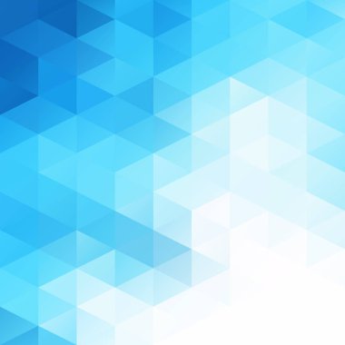 Mavi Izgara Mozaik Arkaplan, Yaratıcı Tasarım Şablonları