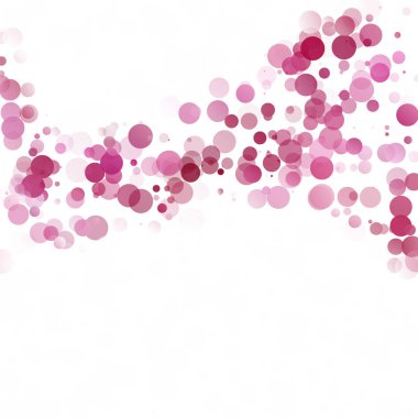 Kabarcıklar daire noktalar benzersiz mor parlak vektör arka plan