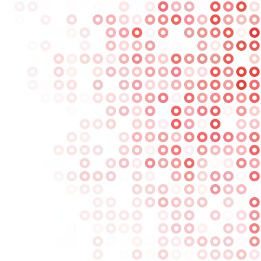 Kırmızı Donuts arka plan, yaratıcı tasarım şablonları