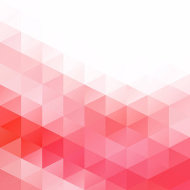 Kırmızı kılavuz Mozaik arka plan, yaratıcı tasarım şablonları