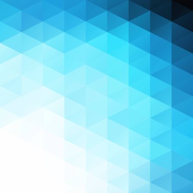 Mavi Izgara Mozaik Arkaplan, Yaratıcı Tasarım Şablonları