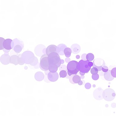 Kabarcıklar benzersiz mor parlak vektör arka plan