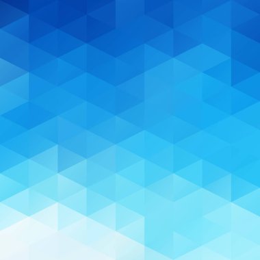 Mavi Izgara Mozaik Arkaplan, Yaratıcı Tasarım Şablonları