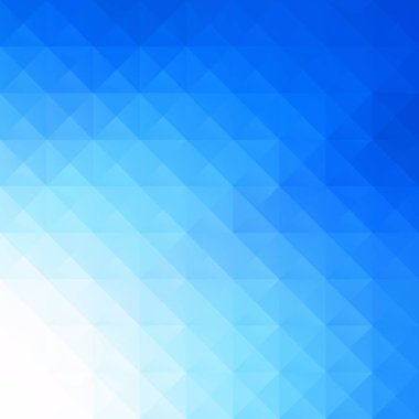 Mavi Izgara Mozaik Arkaplan, Yaratıcı Tasarım Şablonları