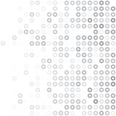 Gri beyaz Donuts arka plan, yaratıcı tasarım şablonları