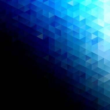 Mavi Izgara Mozaik Arkaplan, Yaratıcı Tasarım Şablonları