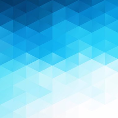 Mavi Izgara Mozaik Arkaplan, Yaratıcı Tasarım Şablonları