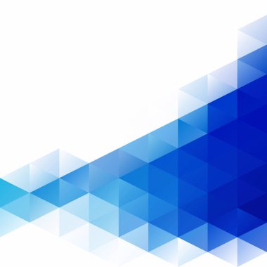 Mavi Izgara Mozaik Arkaplan, Yaratıcı Tasarım Şablonları