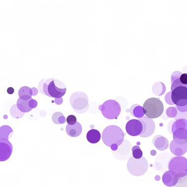 Kabarcıklar benzersiz mor parlak vektör arka plan