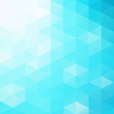 Mavi Izgara Mozaik Arkaplan, Yaratıcı Tasarım Şablonları