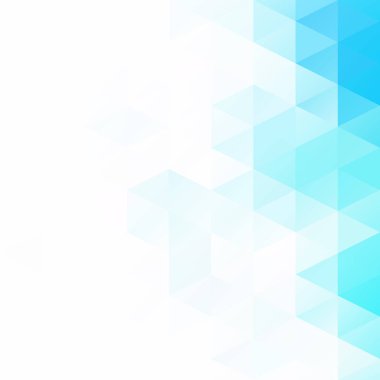 Mavi Izgara Mozaik Arkaplan, Yaratıcı Tasarım Şablonları