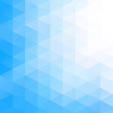 Mavi Izgara Mozaik Arkaplan, Yaratıcı Tasarım Şablonları