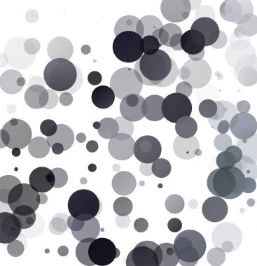 Kabarcıklar benzersiz siyah parlak vektör arka plan