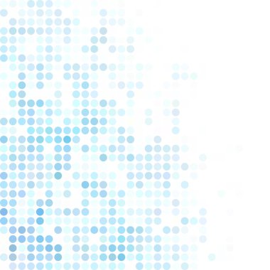 Mavi rastgele noktalar arka plan, yaratıcı tasarım şablonları