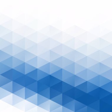 Mavi Izgara Mozaik Arkaplan, Yaratıcı Tasarım Şablonları