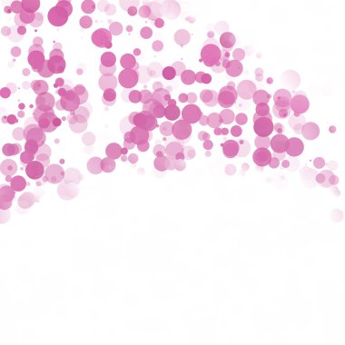 Kabarcıklar daire noktalar benzersiz mor parlak vektör arka plan