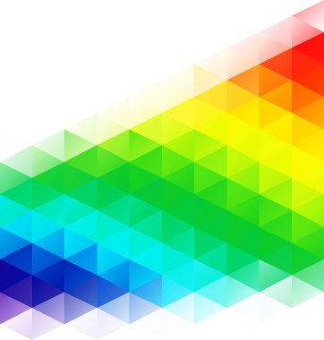 Renkli Izgara Mozaik Arkaplanı, Yaratıcı Tasarım Şablonları