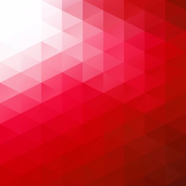 Kırmızı kılavuz Mozaik arka plan, yaratıcı tasarım şablonları