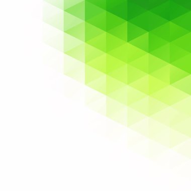 Yeşil Izgara Mozaik Arkaplan, Yaratıcı Tasarım Şablonları