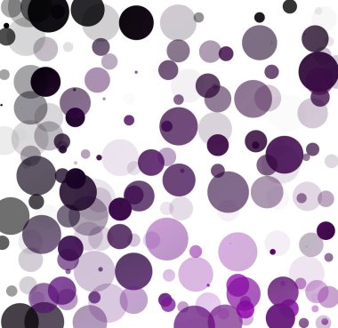 Kabarcıklar benzersiz mor parlak vektör arka plan