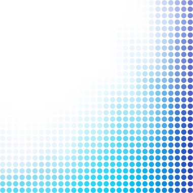 Mavi noktalar arka plan, yaratıcı tasarım şablonları