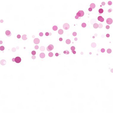 Kabarcıklar daire noktalar benzersiz mor parlak vektör arka plan