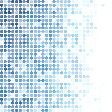 Mavi rastgele noktalar arka plan, yaratıcı tasarım şablonları