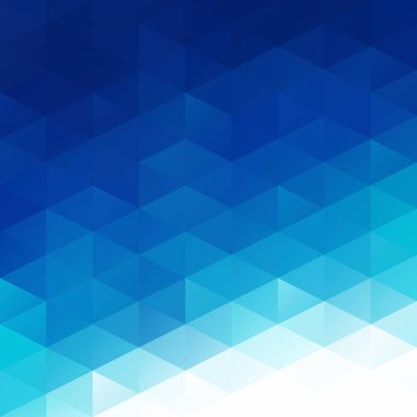 Mavi Izgara Mozaik Arkaplan, Yaratıcı Tasarım Şablonları